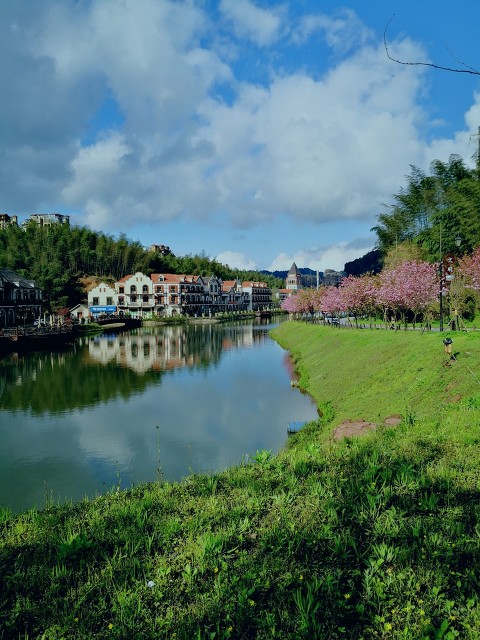 贵州赤水天鹅堡避暑山庄,贵州赤水千岛湖避暑