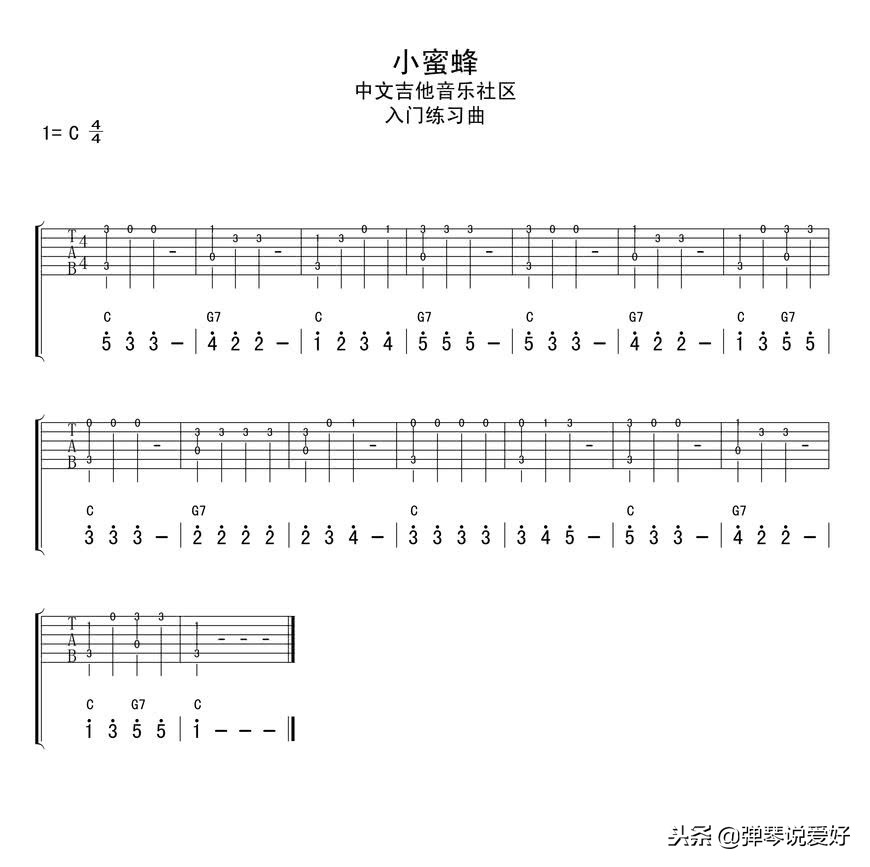 零基础学吉他怎样看曲,零基础学吉他谱怎么看