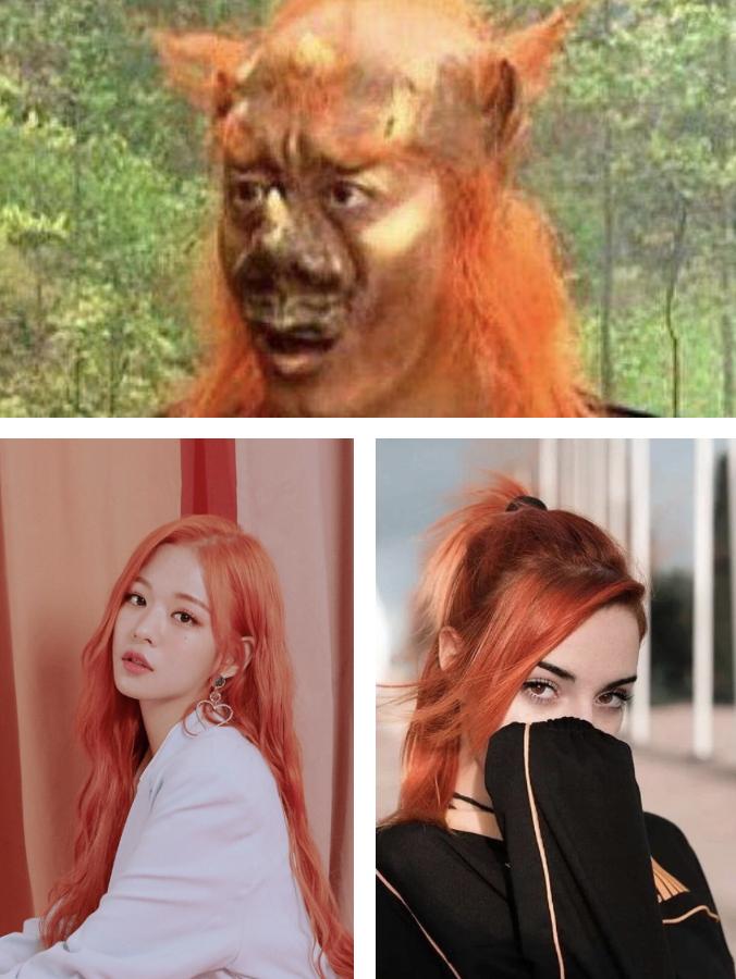 盘点那些明星好看的发色,西游记四大龙王发色