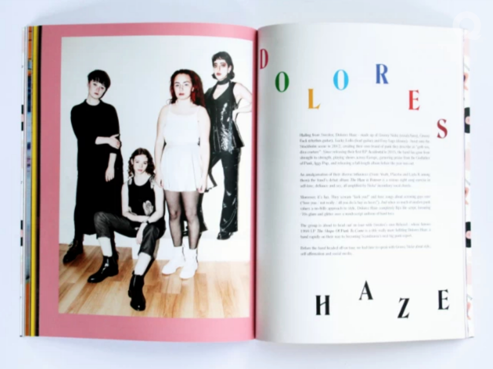 《Gusher》：一本由女性团队创作的独立摇滚杂志