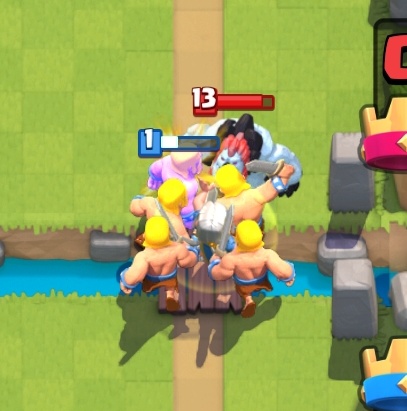 皇室战争专克战斗天使的卡组,皇室战争天使流打法