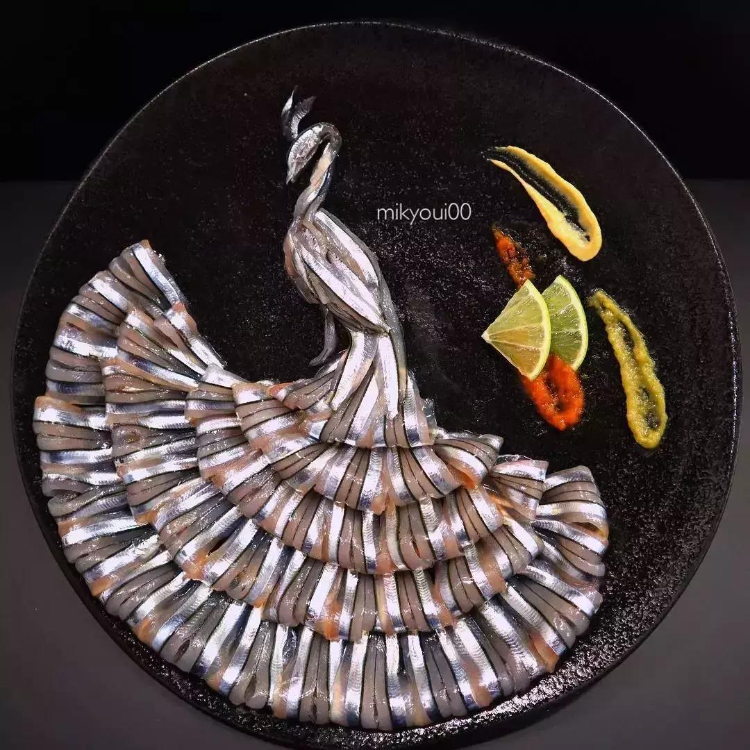 他用3d作画每张图都美到窒息,用三文鱼作画也能美到爆