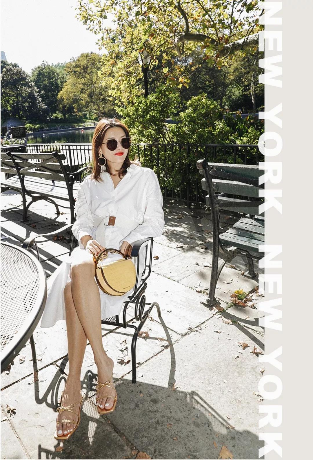 如何正确搭配显高又显瘦春游穿搭,一身非常时尚的穿搭既显高又显瘦