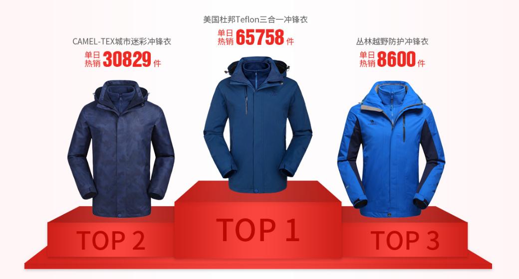 骆驼暖冬运动户外羽绒服,骆驼户外春秋新款