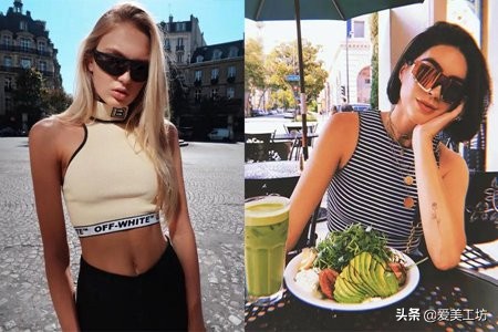 大牌墨镜女款搭配,复古椭圆形墨镜女时尚