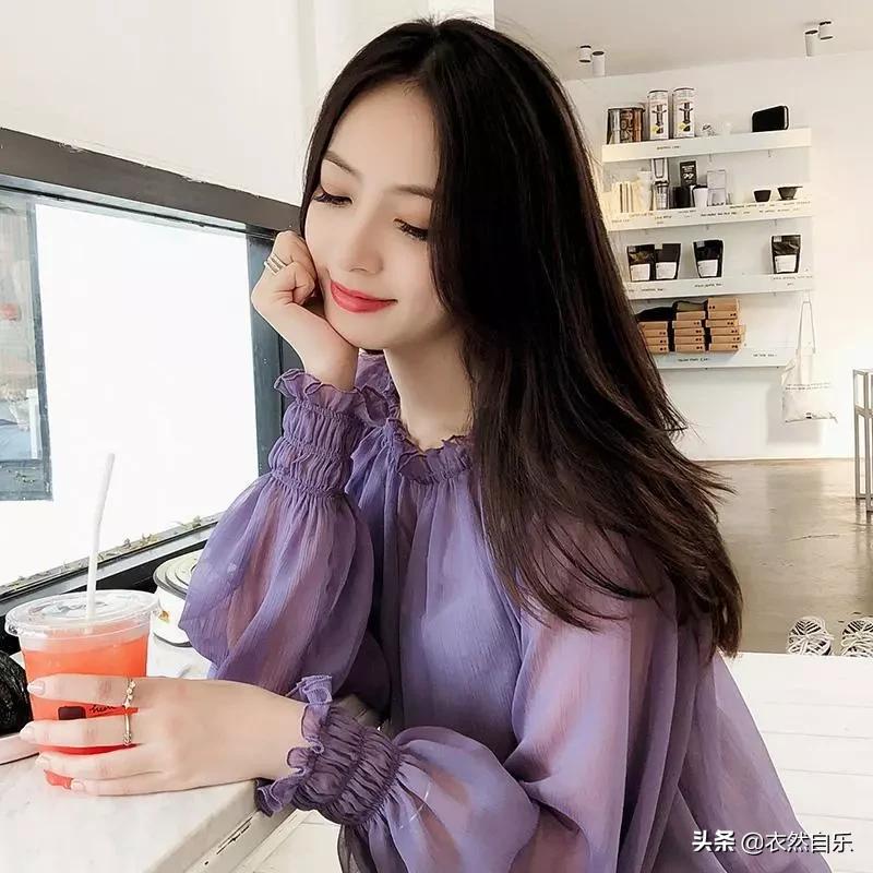 雪纺衫怎么搭配才显年轻,这几款雪纺衫让你轻松穿出女神范