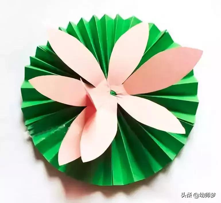 半成品荷花睡莲手工材料包,荷花睡莲水池制作