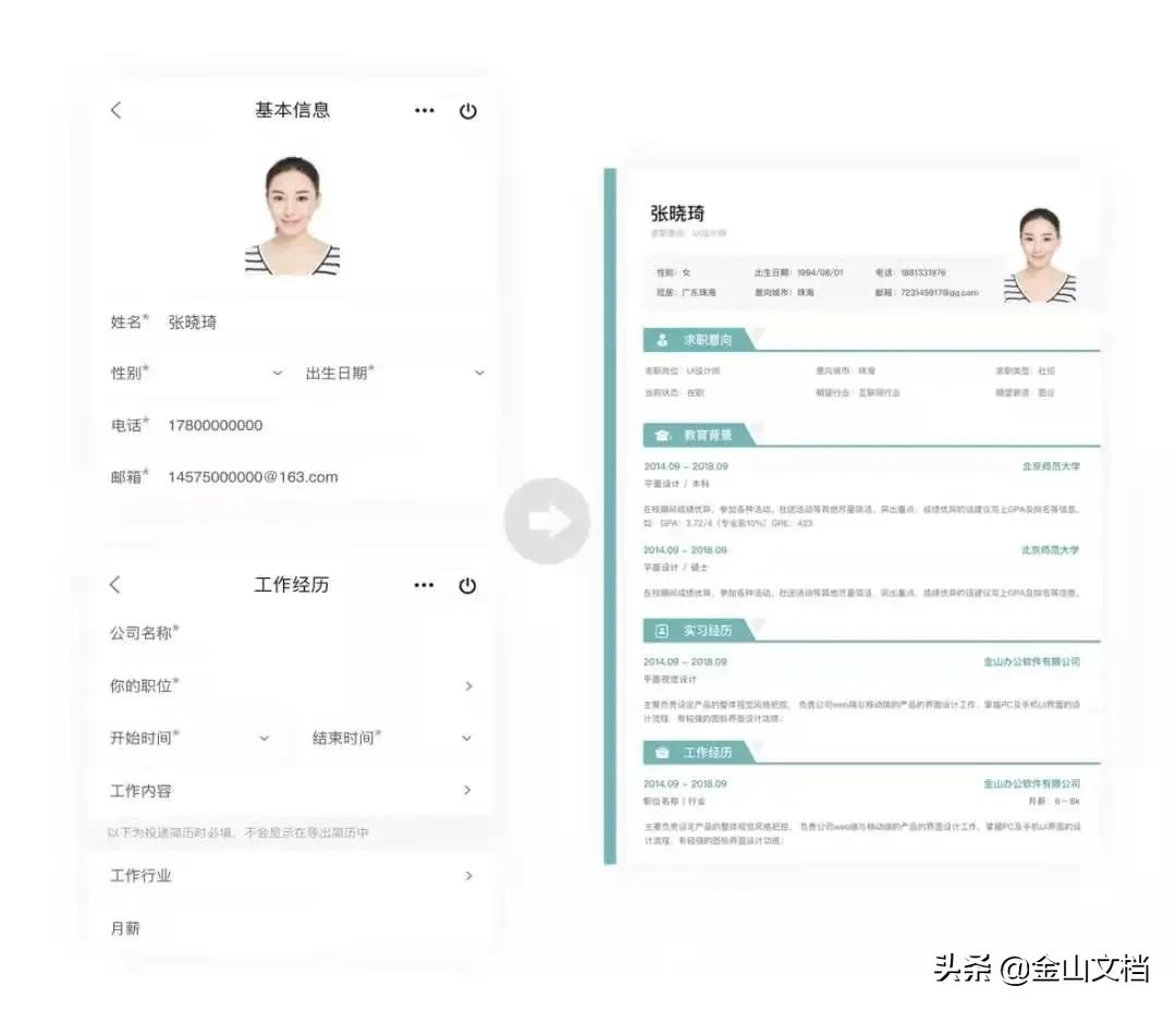 有工作经历的简历制作,工作经验不多怎么做简历模板