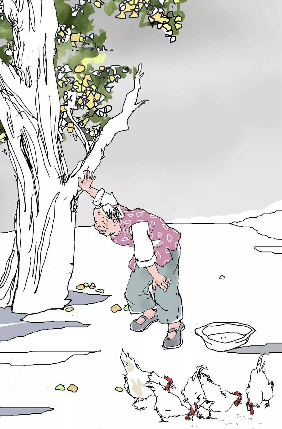 刘老汉的烦恼创作花絮,刘老汉新春连环画