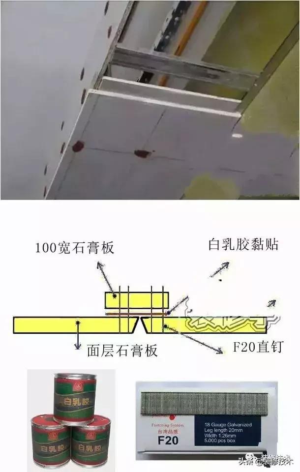 石膏板吊顶乳胶漆开裂怎么处理,石膏板吊顶怎样刮腻子不开裂