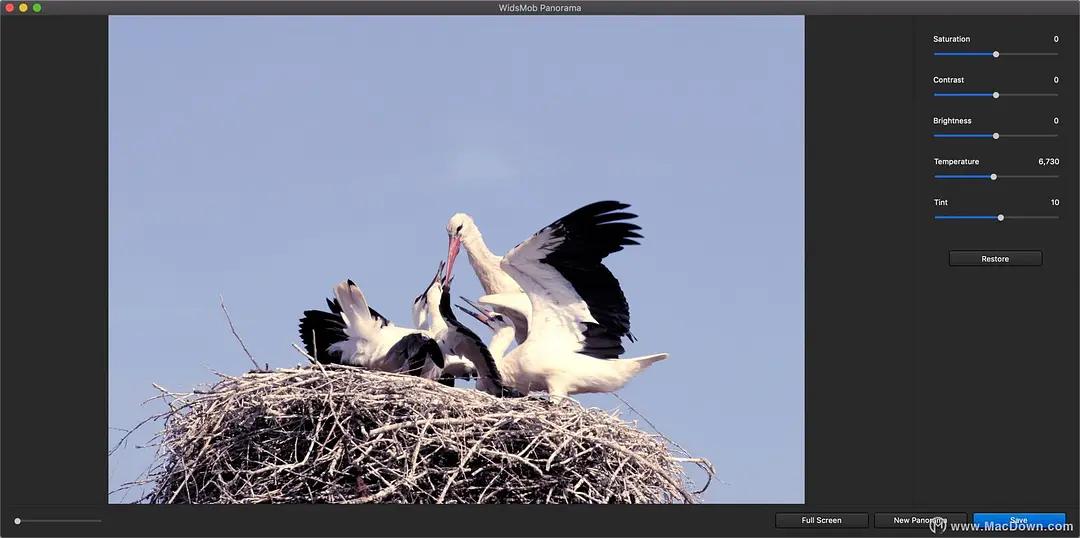 WidsMobPanoramaMac,全景拼接工具