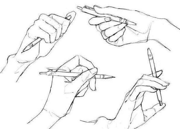 动漫人物手怎么画,画动漫人物手的画法