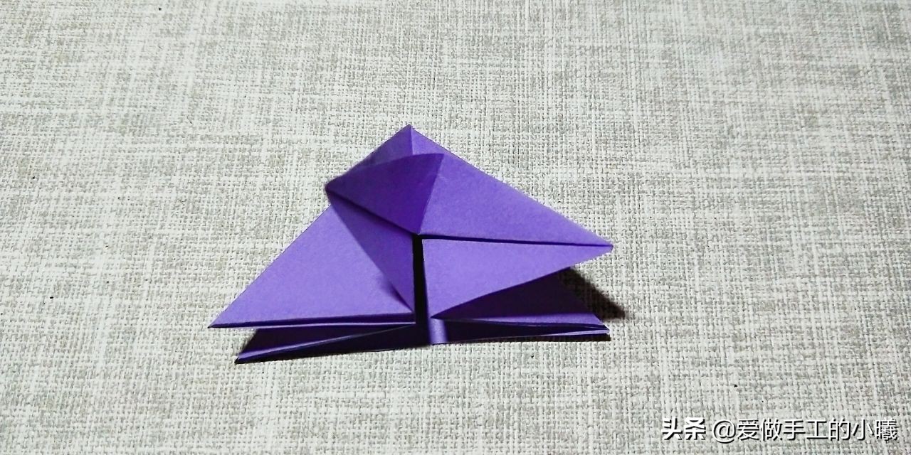 折纸樱花伞步骤图解,樱花绣球折纸方法图解