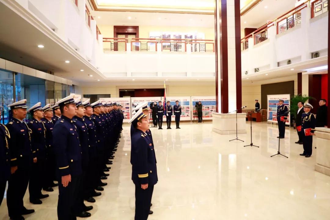 浙江省消防挂牌仪式,浙江省消防救援总队金泰来