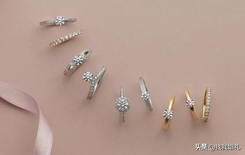 简单款婚戒推荐,高品质婚戒系列推荐