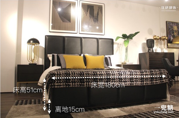 再浓的感情,适合年轻人的轻奢中式实木床