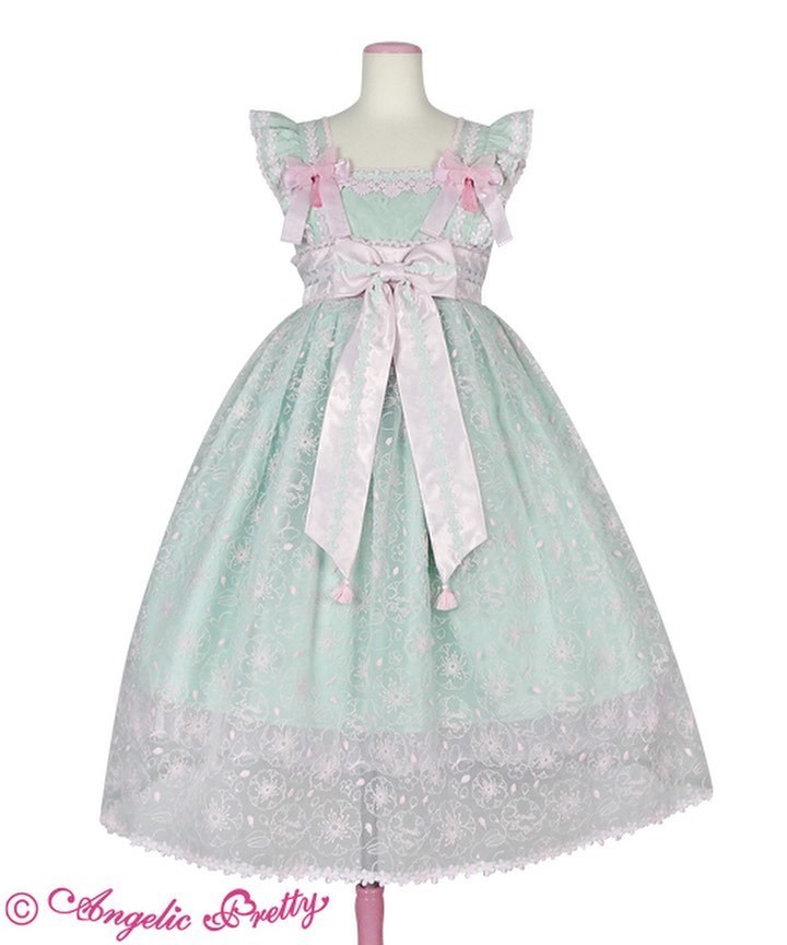 显瘦蓝色lolita夏季,好看显白凉快的lolita