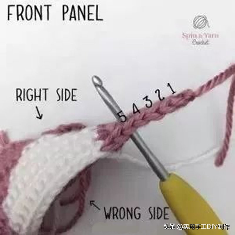 小魔怪的钩编教程,钩针收纳小怪兽