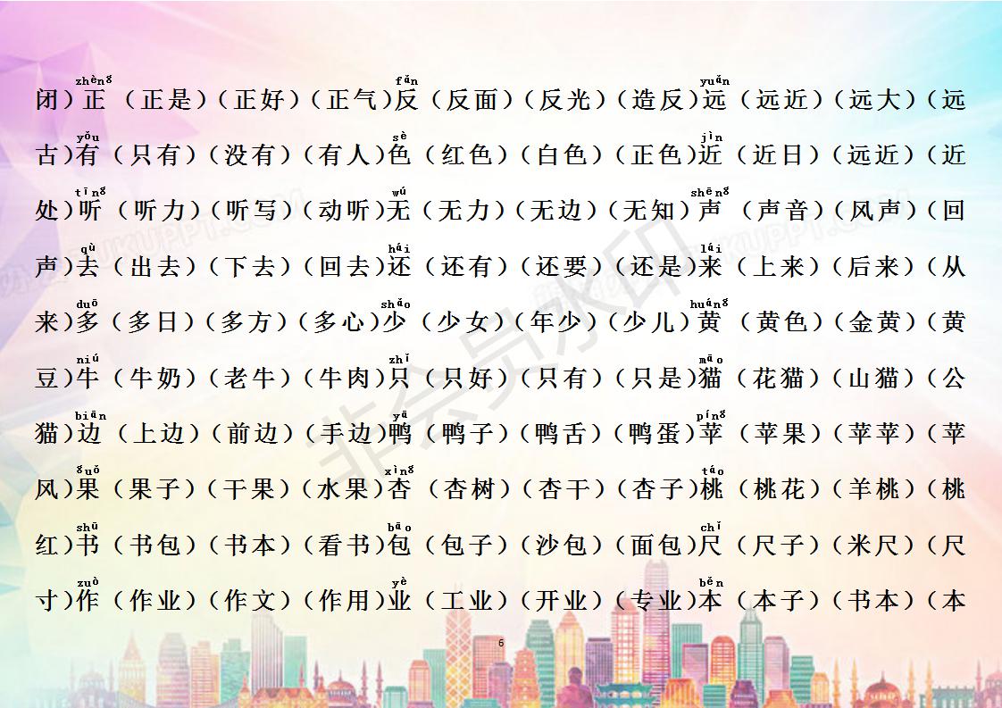 一年级识字成果展示,一年级生字识字表跟读
