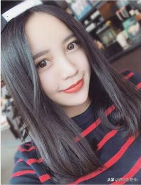 短发发型内扣梨花头,中分梨花头内扣中长发