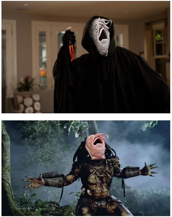 P在脸上毫无违和！“开口大笑的粉红球鞋”与真人相似度极高