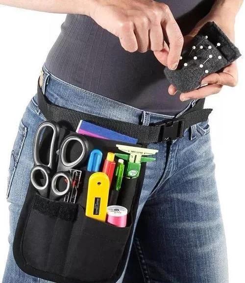 自制收纳小布筐超好看,碎布做有盖子的收纳筐