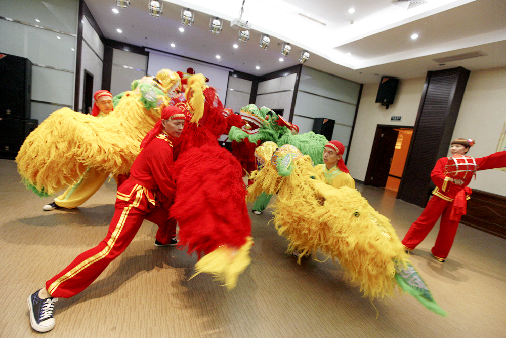 江西手摇狮,金溪非遗手摇狮子制作