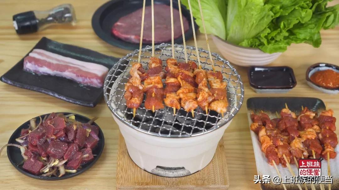 天气冷了在家自己做烤肉真香,在家吃烤肉怎么做烧烤料