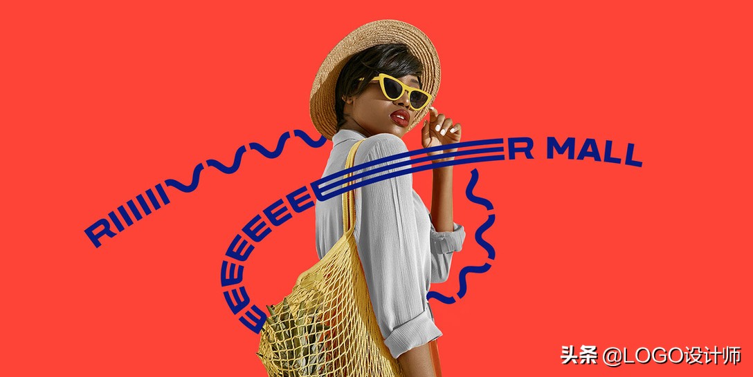 RiverMallbranding商场logo品牌形象设计