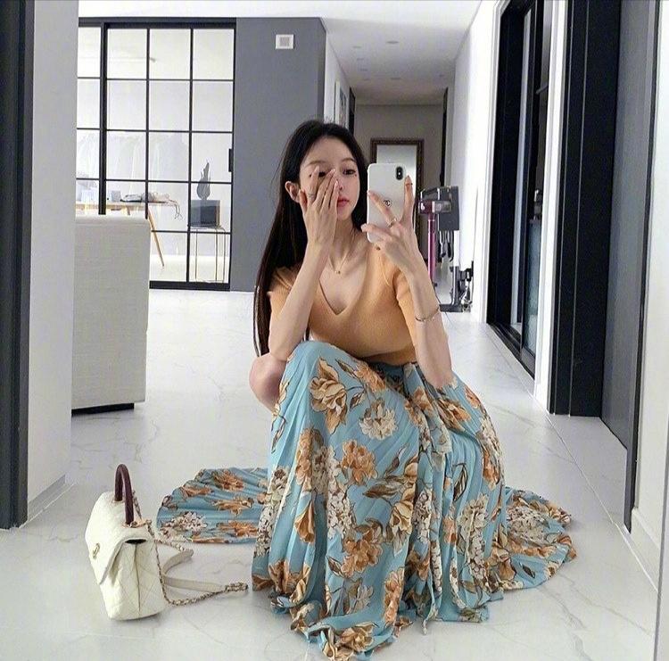 纱裙雪纺裙,时尚洋气纱纱裙