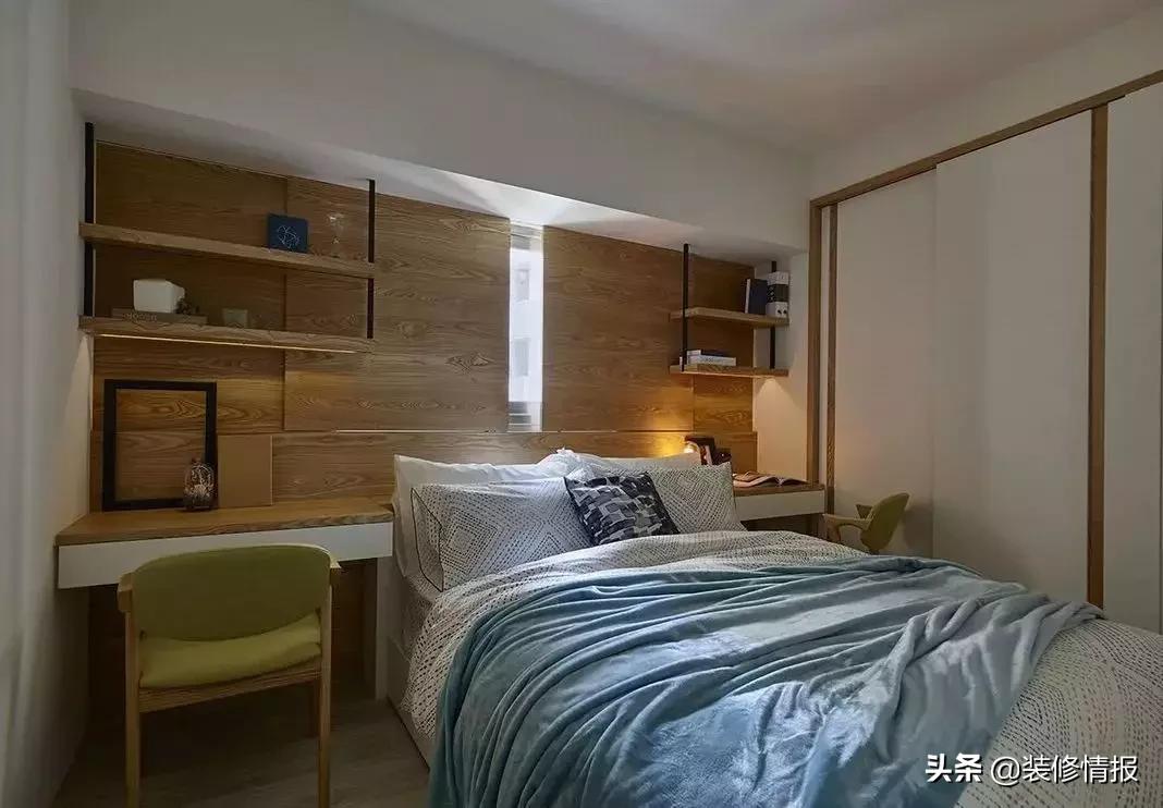 床头旁空荡荡怎么布置,卧室里床头背景怎么做好看