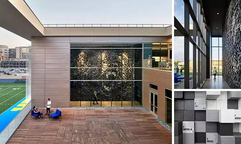 别人学校的运动馆:加州大学(UCLA)炫酷足球中心