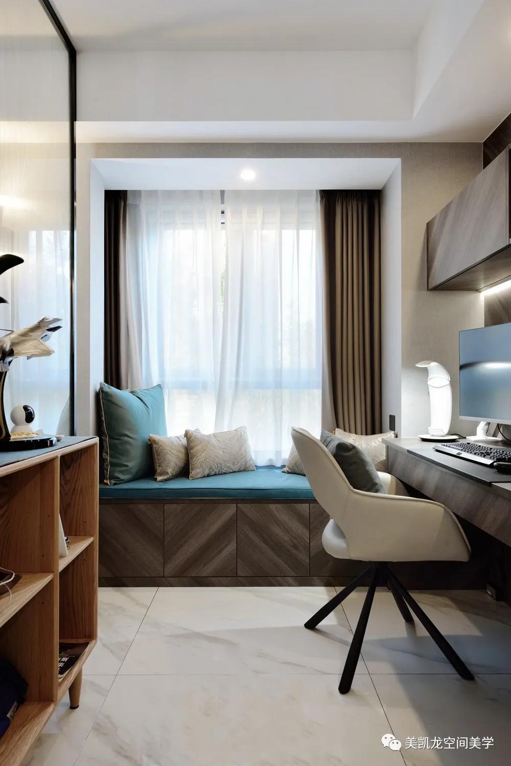 禅意阳台效果图小户型装修,阳台客卧一体小户型装修