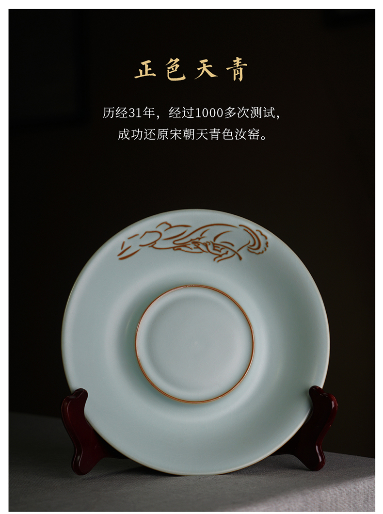 顶级干泡重浮雕禅意茶盘全套,佛手拈花乌金石茶盘