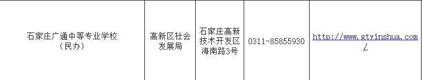 石家庄哪些中职学校正规,石家庄比较好的中职学校排名榜