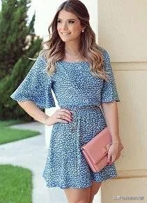 雪纺荷叶边裁剪图纸大全,雪纺裙子裁剪图样