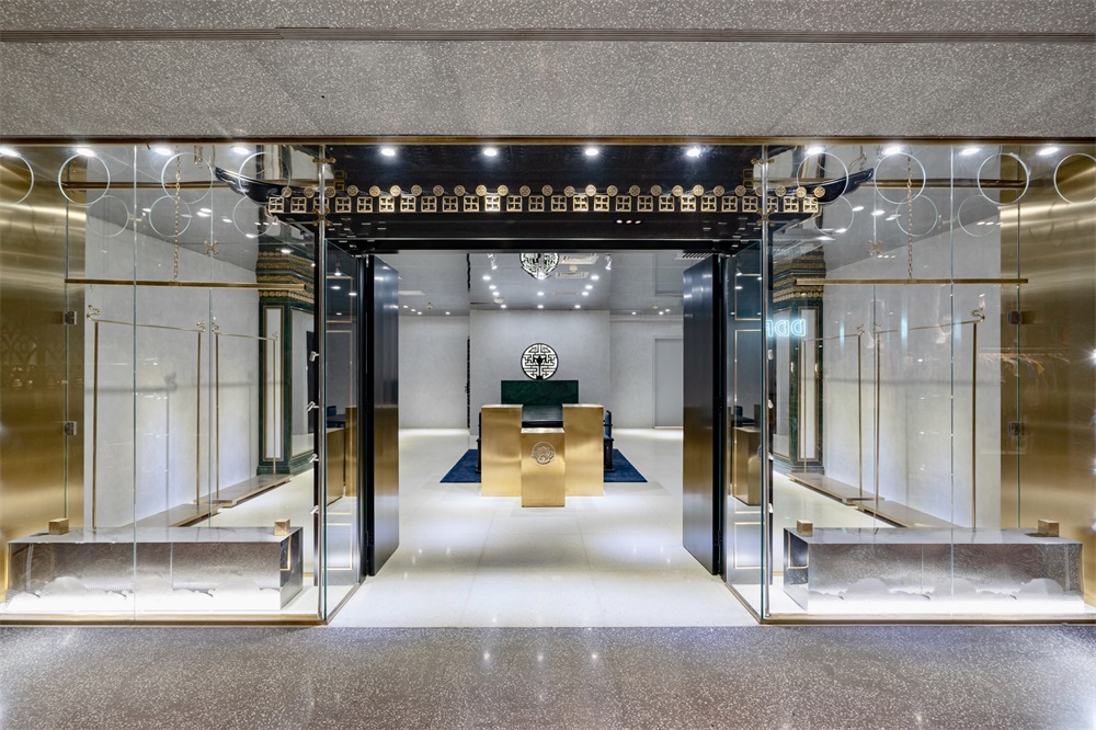 太古里·祥荷秀中式手工定制服装店|北京人和明天品牌设计-欧模网