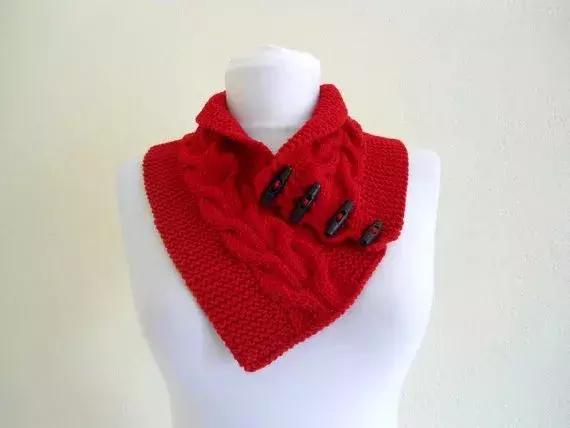 各种漂亮的花样围巾,分享几款漂亮的围巾