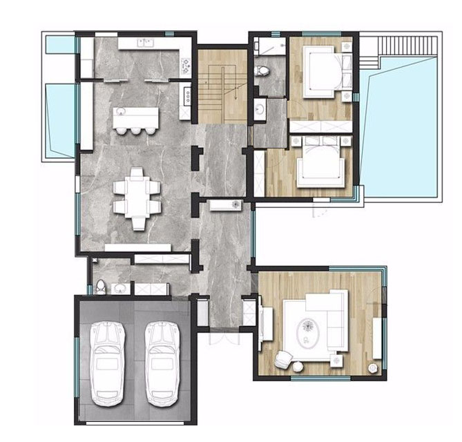 勇君别墅室内设计,创视界别墅设计图