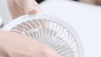 家用空气循环风立体扇,风扇家用卧室超静音空气循环扇