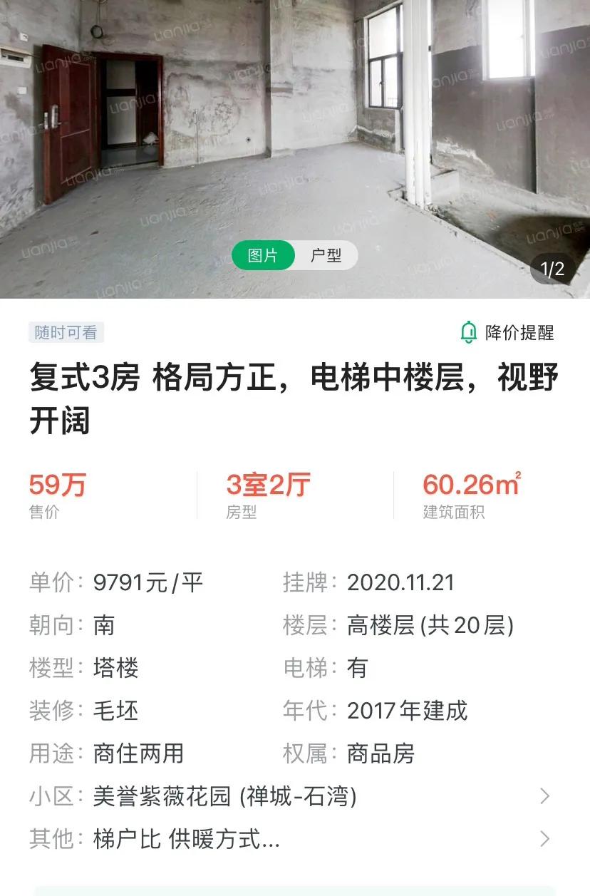 地价1.8万遭疯抢，次新房单价九千贱卖无人要，石湾太魔幻了…