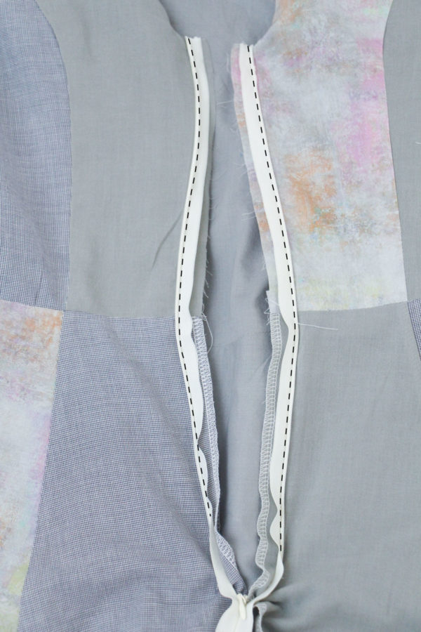 连衣裙隐形拉链,连衣裙隐形拉链怎么缝