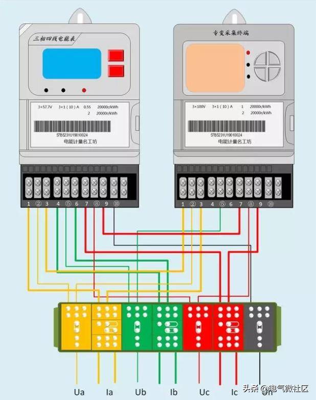 电表互感器的接线方法互感器开路,电能表电流互感器正确接线图