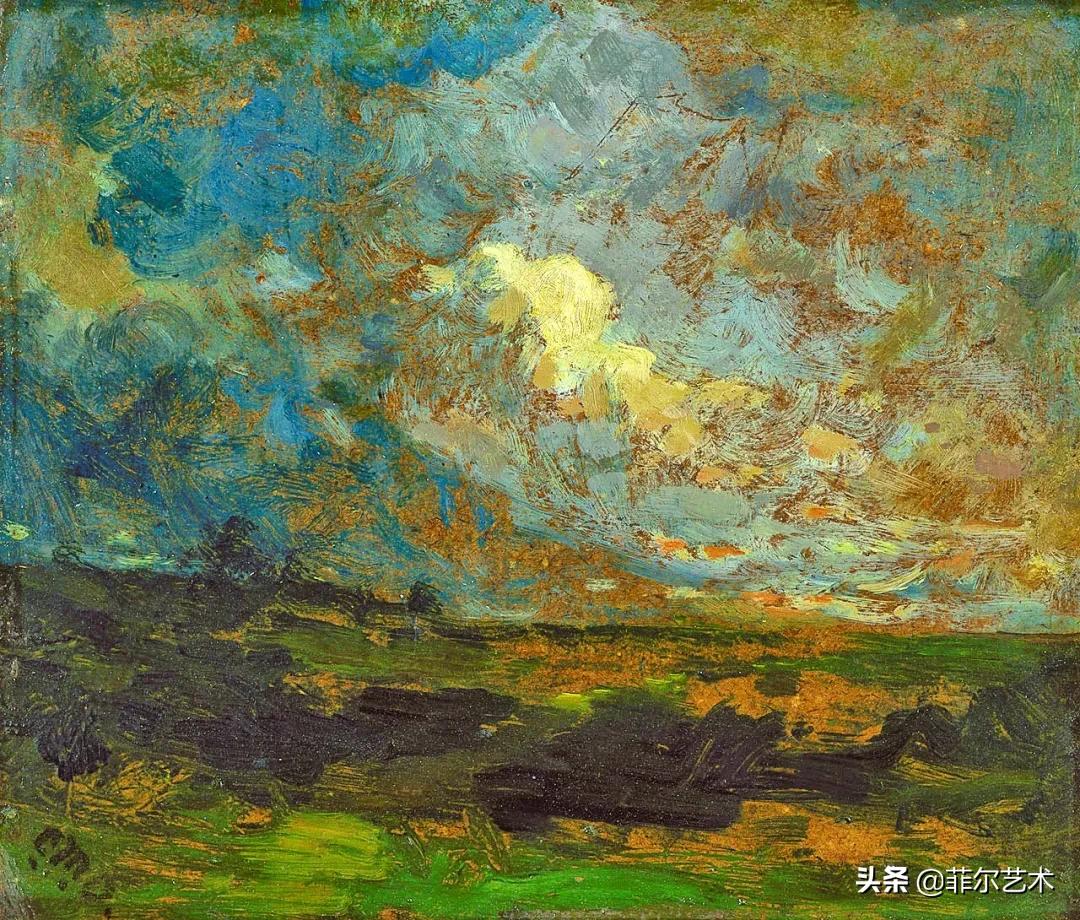 欧洲田园油画风景图片大全,古典油画风景美丽乡村