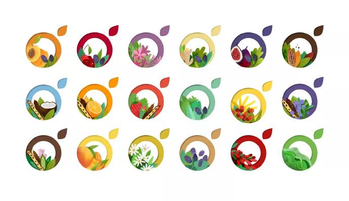 食品饮料品牌策划电商包装设计,日本高档糖果展示桶包装设计