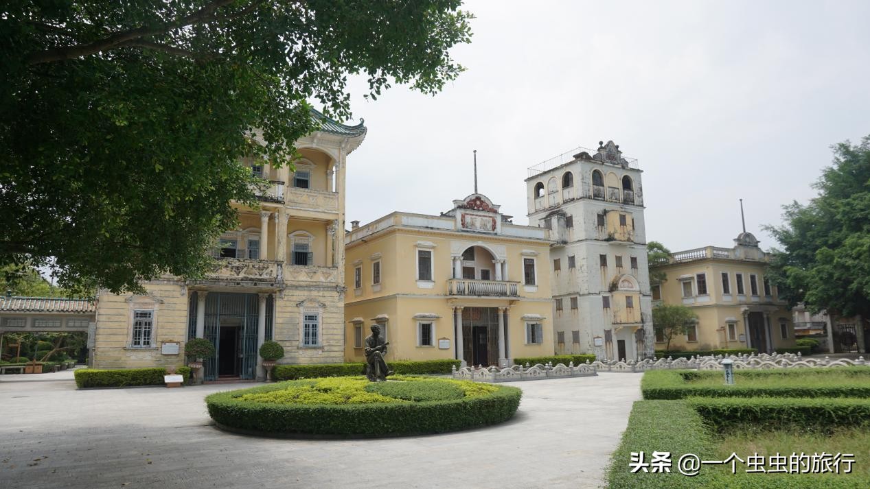 华侨公园全景图,开平立园园林