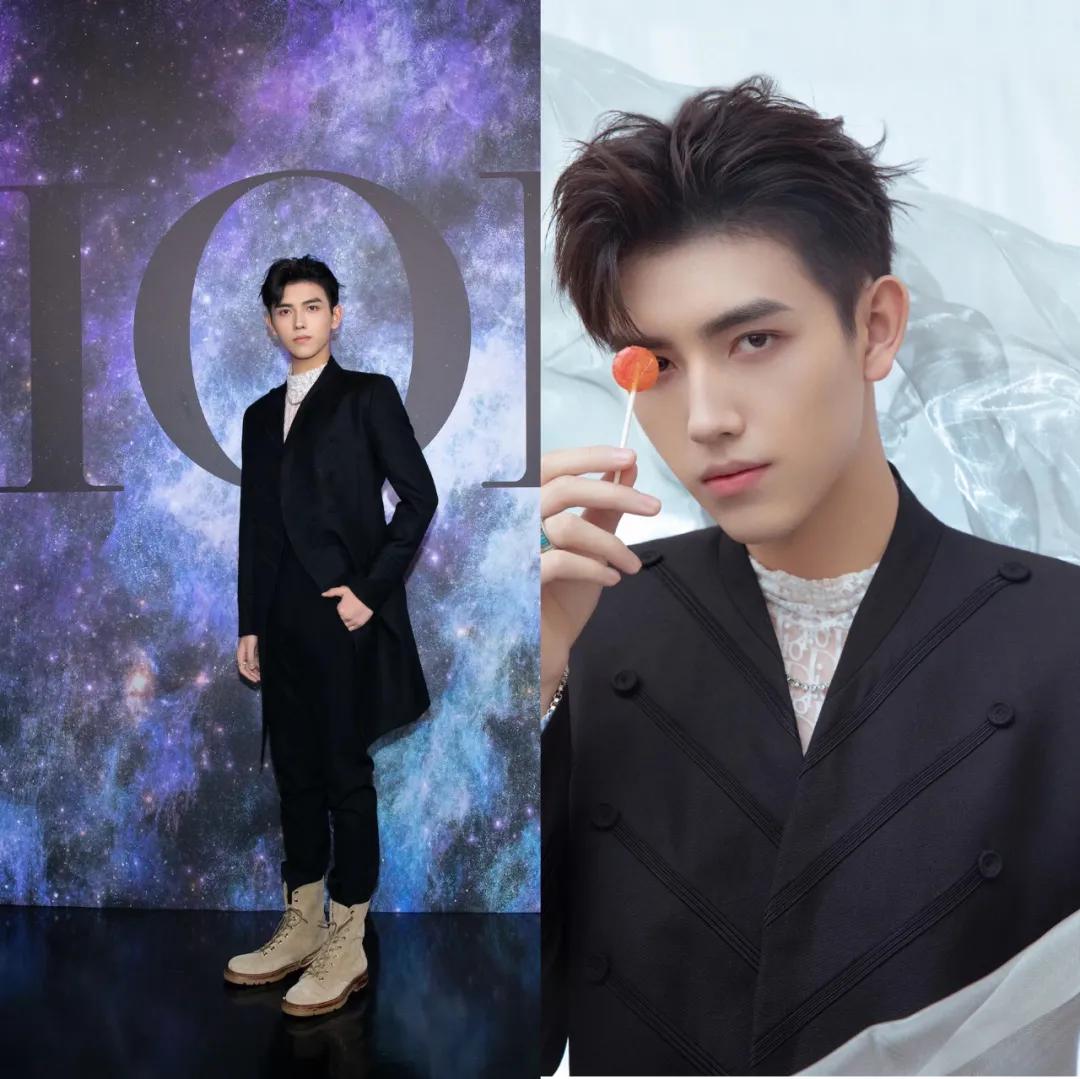 dior杨颖星空裙,dior星空大秀