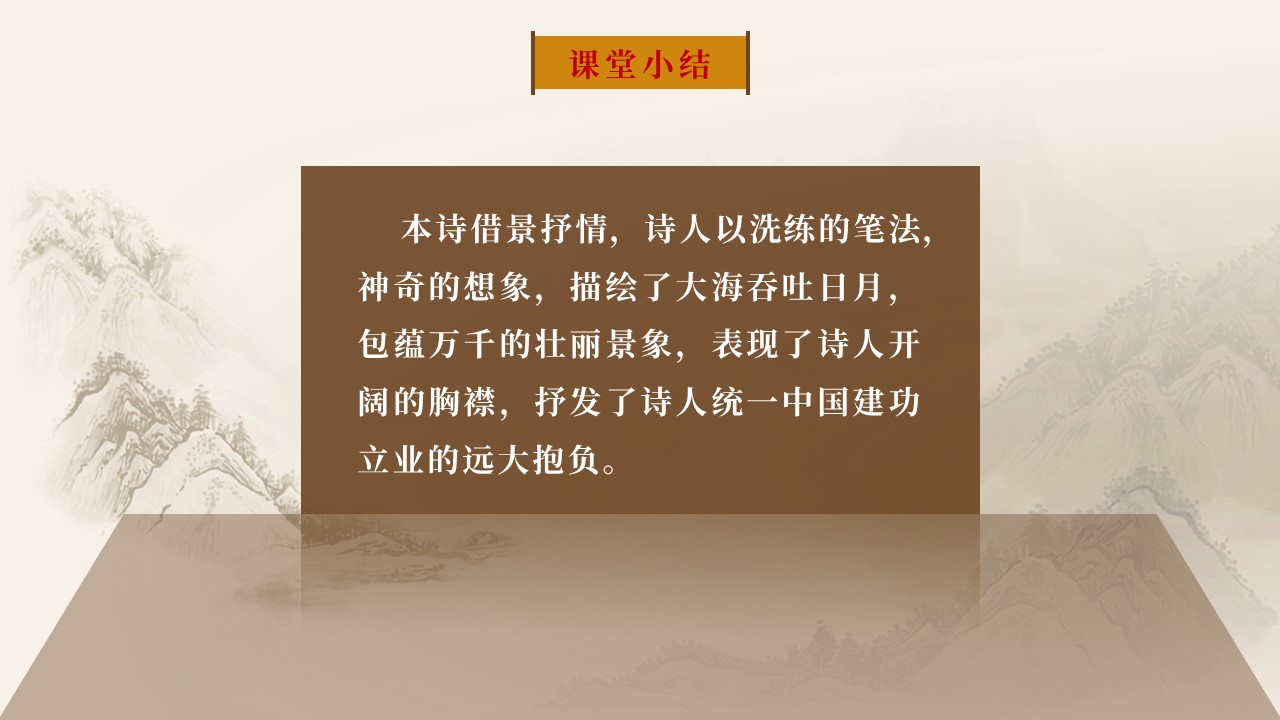 观沧海曹操写作背景及故事,曹操观沧海赏析题及答案