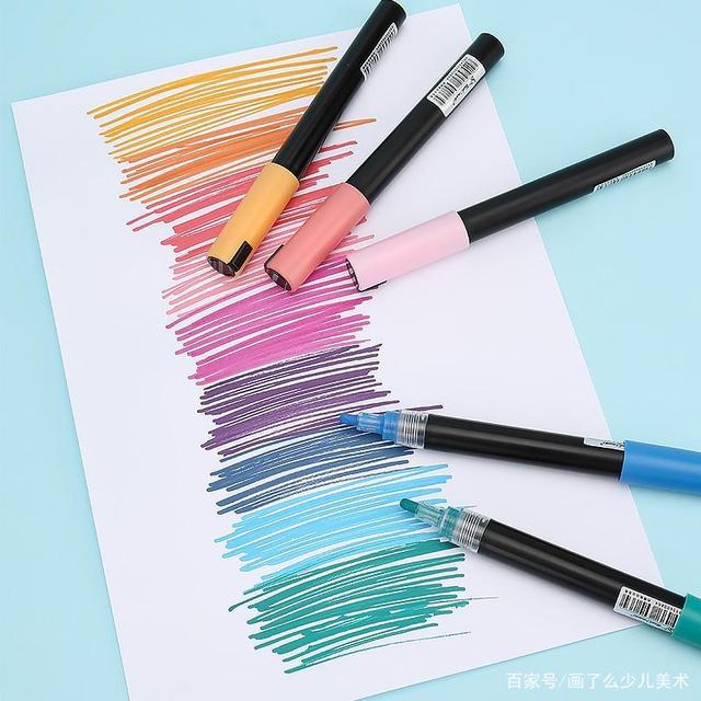 画材店马克笔如何摆放,画材文字说明