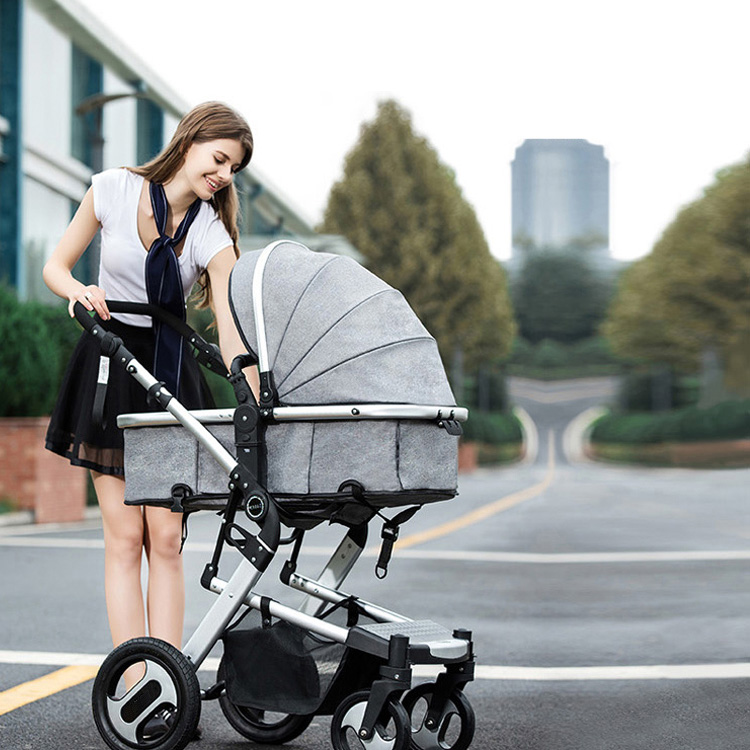 永久高景观婴儿车双向可折叠,性价比最高的高景观婴儿车